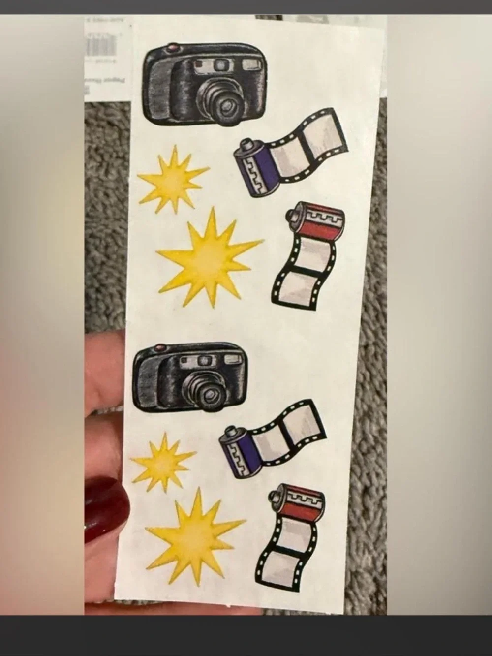 $3 MUSIC GUITAR STICKER SET $3 WHEN BUNDLED WITH 3 OR MORE ITEMS